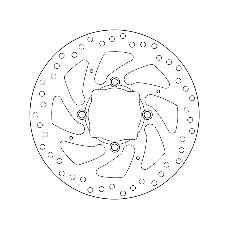 Kočiona disk BREMBO 68B407H2 fix