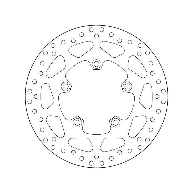 Kočiona disk BREMBO 68B407H5 fix
