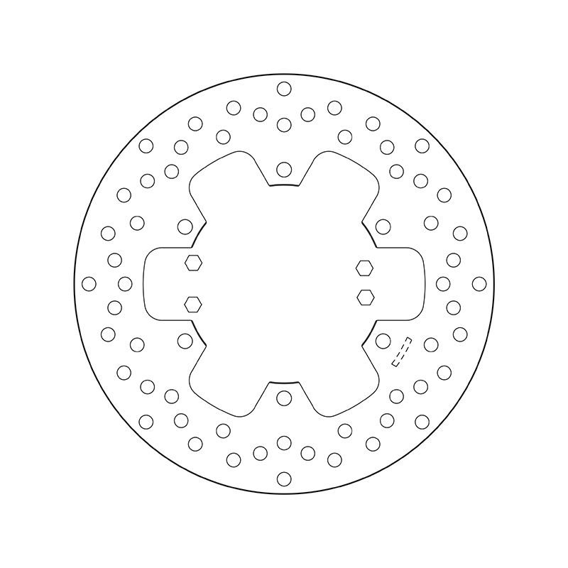 Kočiona disk BREMBO 68B407H8 fix