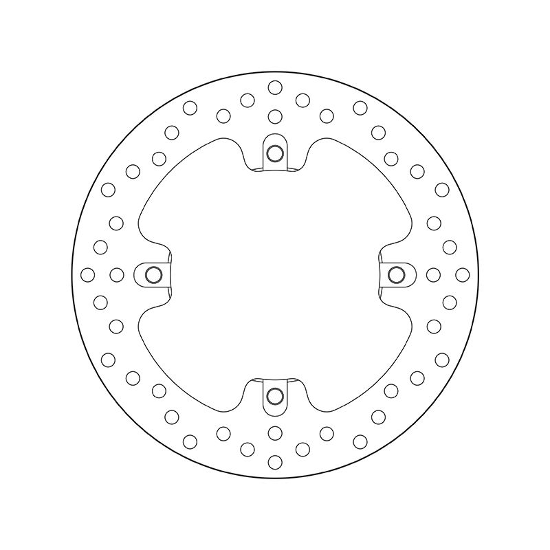 Kočiona disk BREMBO 68B407J1 fix