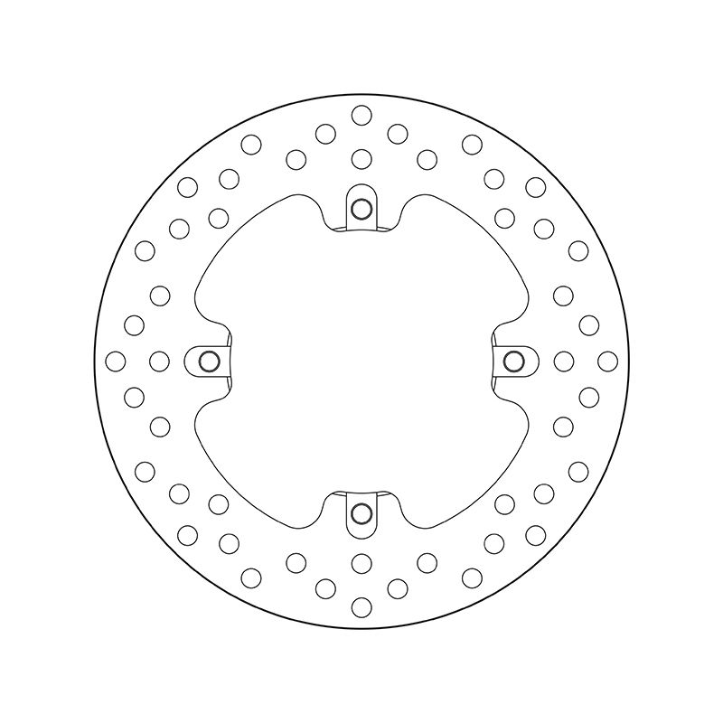 Kočiona disk BREMBO 68B407J2 fix