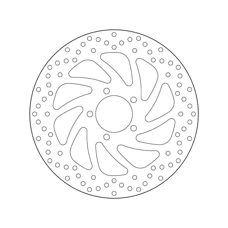 Kočiona disk BREMBO 68B407J5 fix