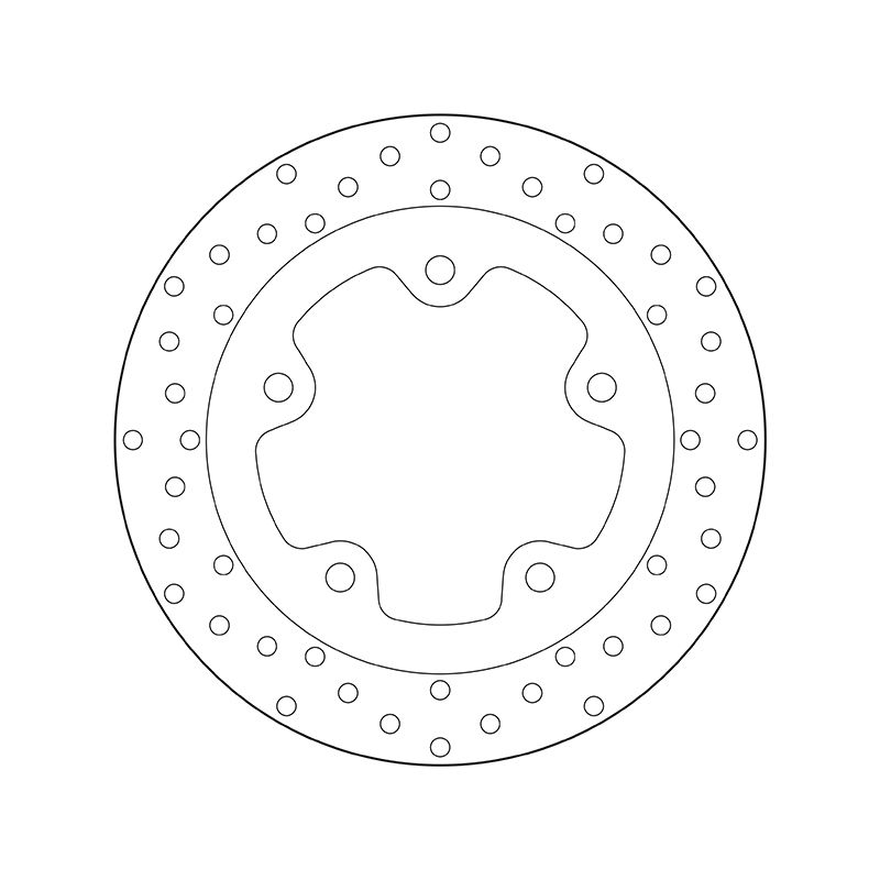 Kočiona disk BREMBO 68B407J9 fix
