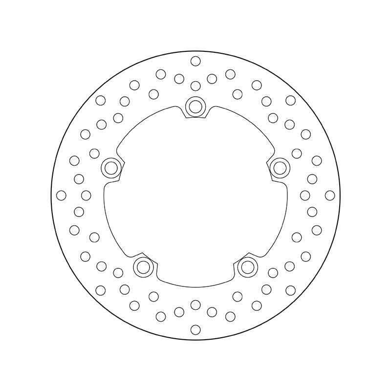 Kočiona disk BREMBO 68B407L0 fix