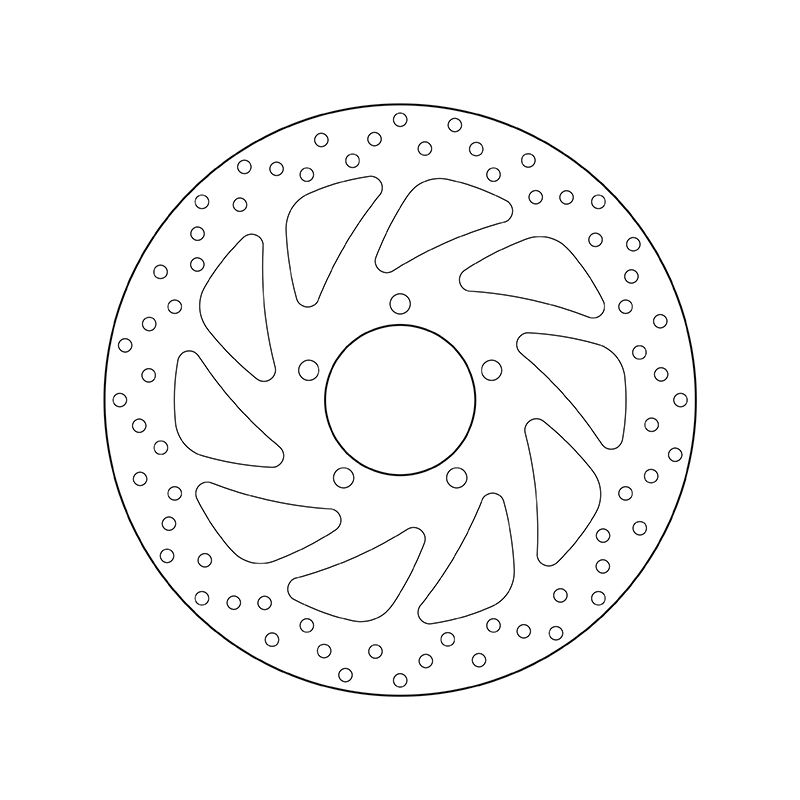 Kočiona disk BREMBO 68B407L3 fix