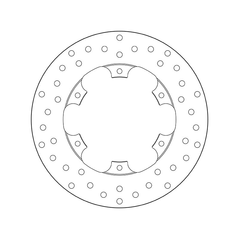 Kočiona disk BREMBO 68B407L5 fix