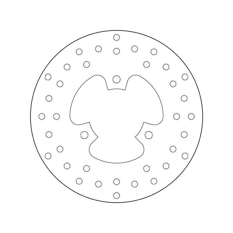 Kočiona disk BREMBO 68B407L7 fix