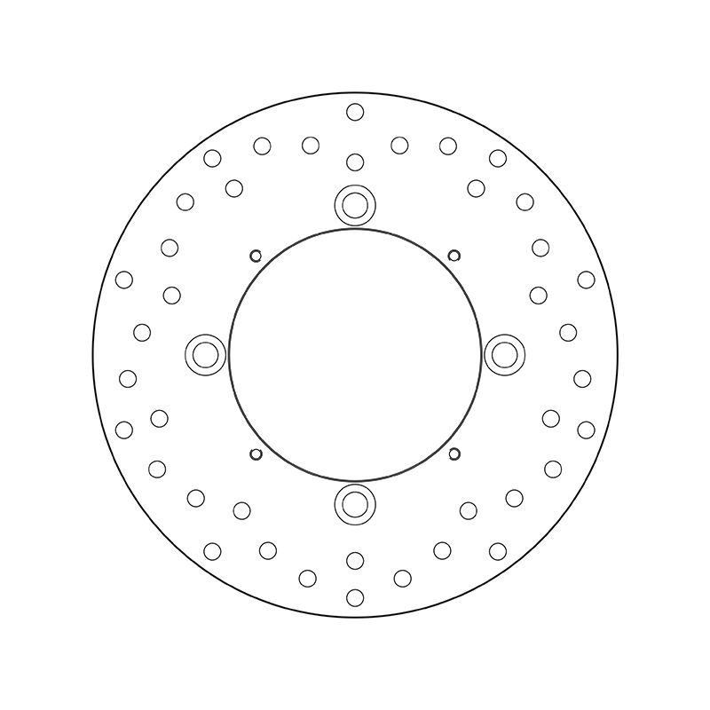 Kočiona disk BREMBO 68B407M0 fix