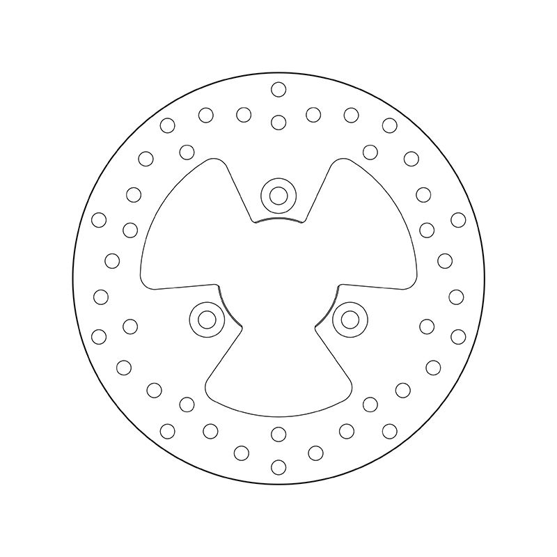 Kočiona disk BREMBO 68B407M2 fix
