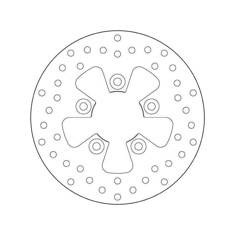 Kočiona disk BREMBO 68B407M3 fix