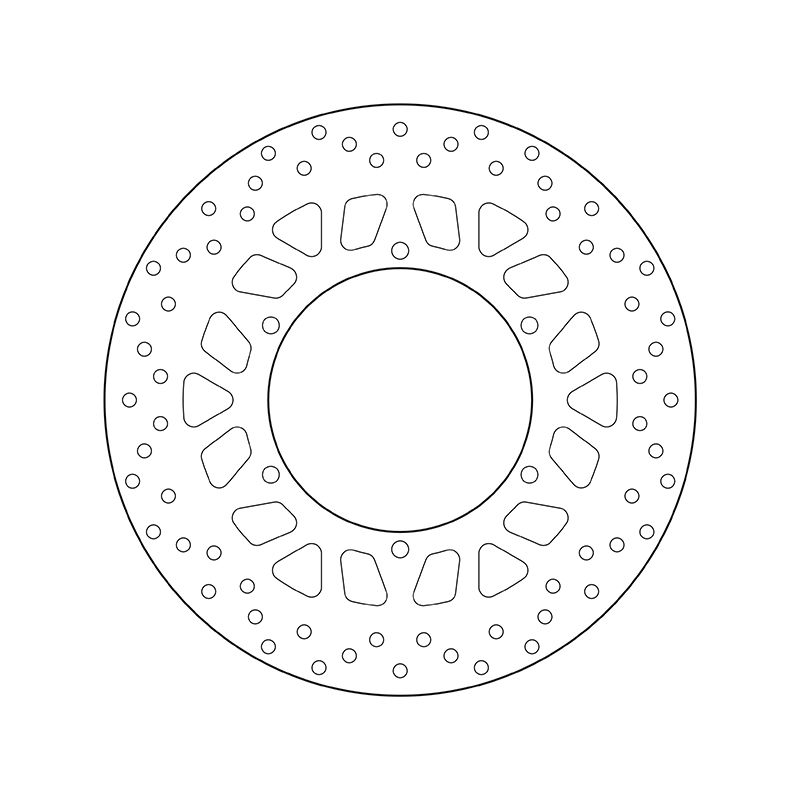 Kočiona disk BREMBO 68B407M4 fix