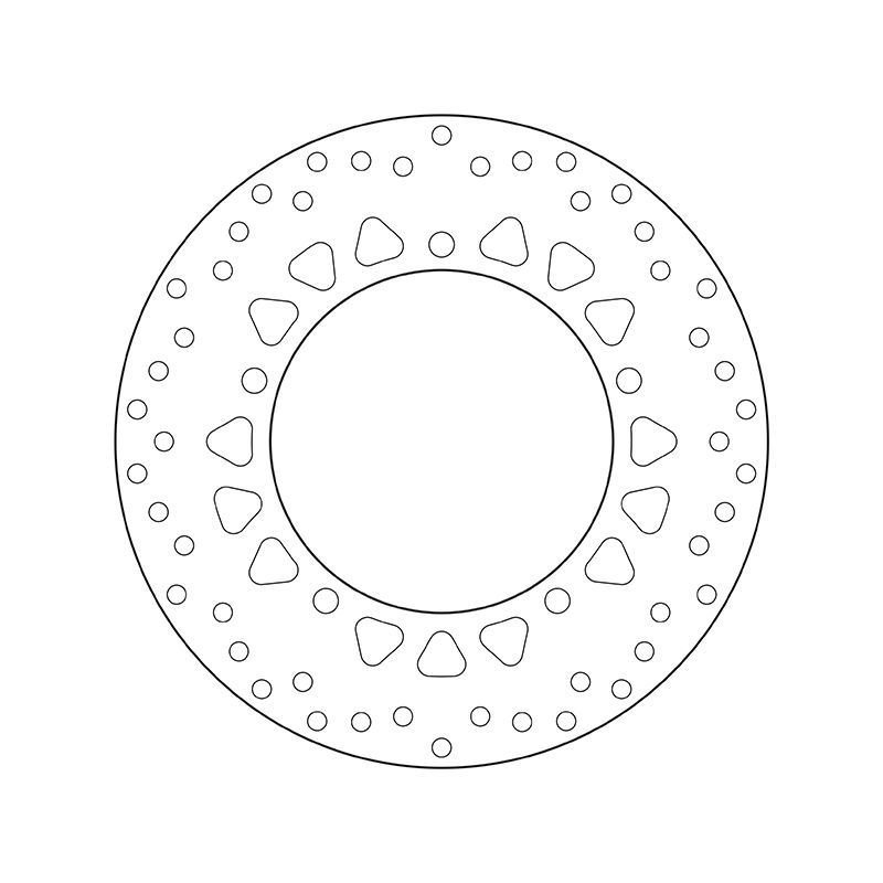 Kočiona disk BREMBO 68B407M7 fix