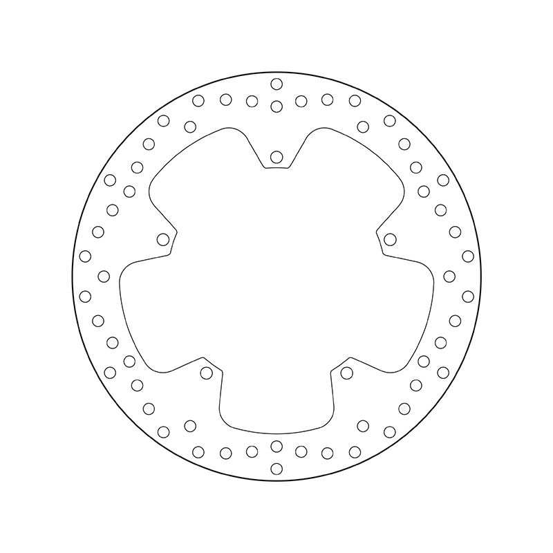 Kočiona disk BREMBO 68B407M9 fix