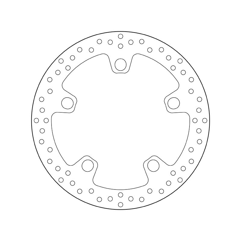 Kočiona disk BREMBO 68B407N0 fix
