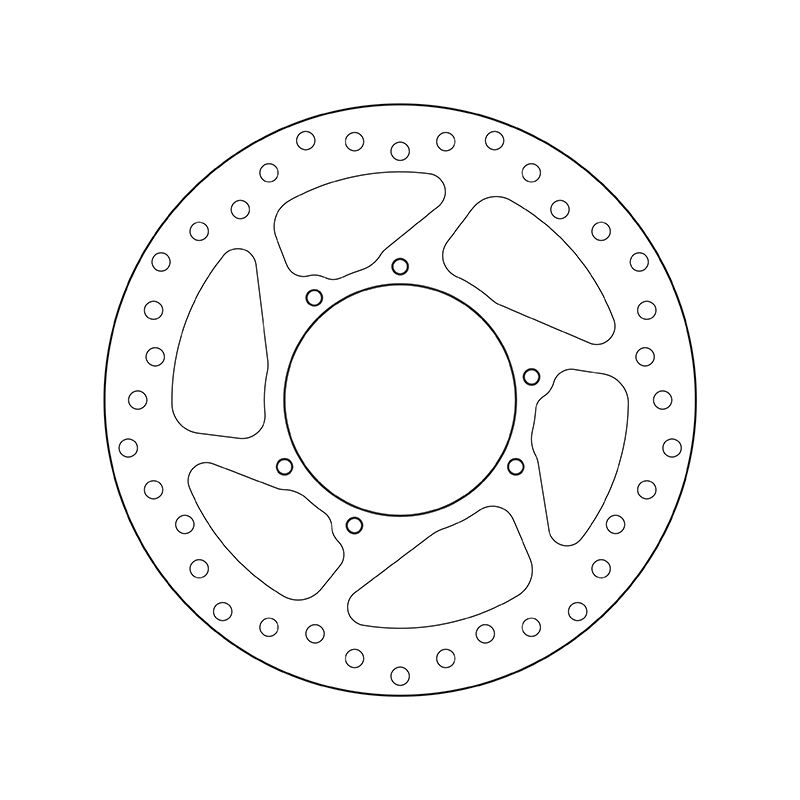 Kočiona disk BREMBO 68B407N3 fix