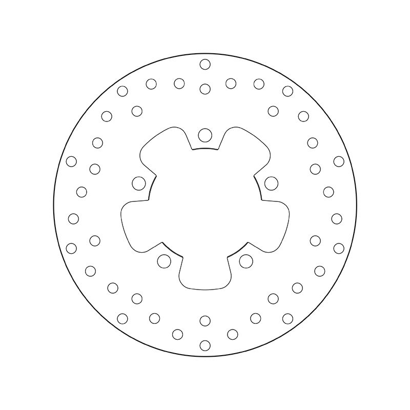 Kočiona disk BREMBO 68B407N5 fix