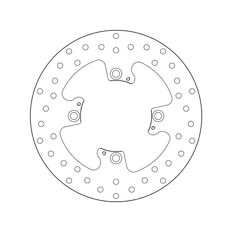 Kočiona disk BREMBO 68B407N6 fix