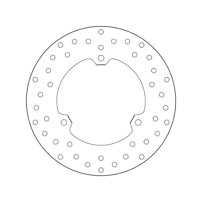 Kočiona disk BREMBO 68B407P0 fix