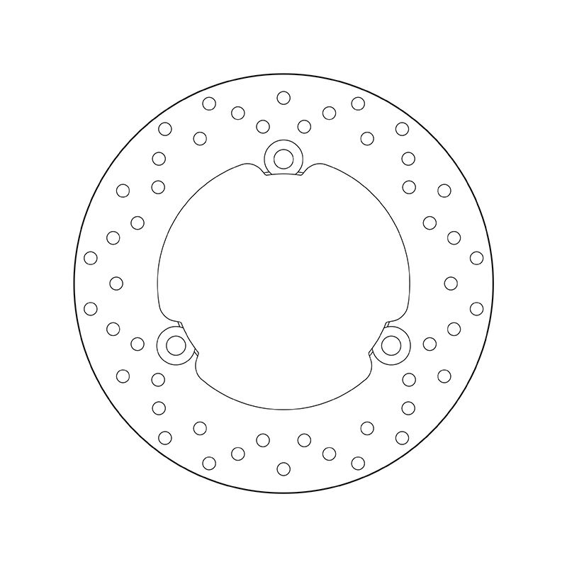 Kočiona disk BREMBO 68B407P2 fix