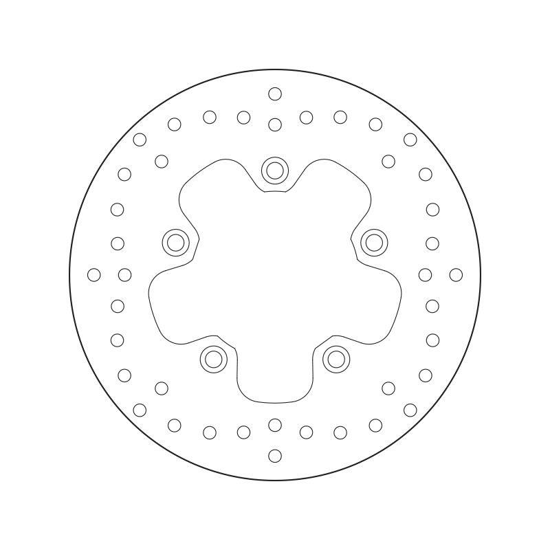 Kočiona disk BREMBO 68B407P3 fix