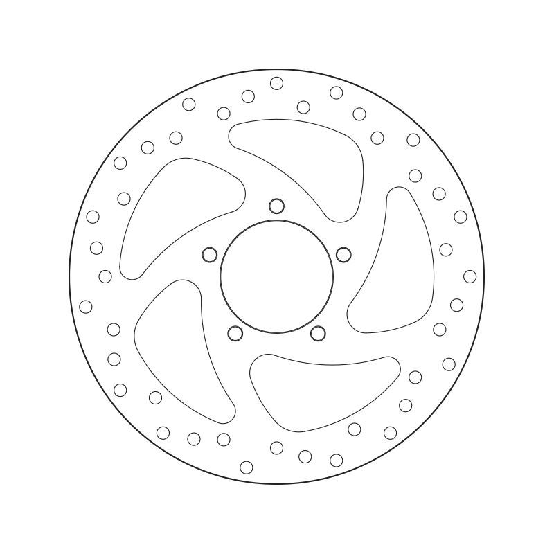 Kočiona disk BREMBO 68B407P6 fix