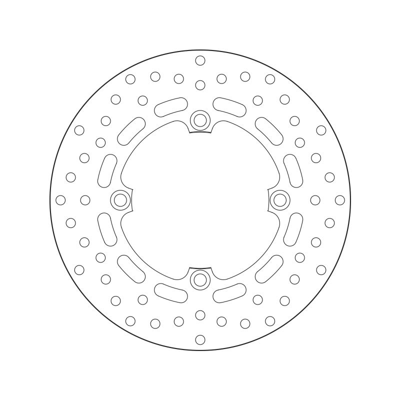 Kočiona disk BREMBO 68B407P7 fix