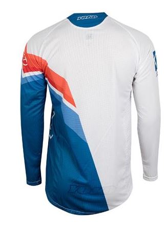 MX jersey kids YOKO VIILEE white / blue / fire M
