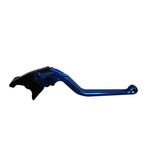 Brake lever ACCOSSATO EDF041 fixed CNC-worked aluminium, orange