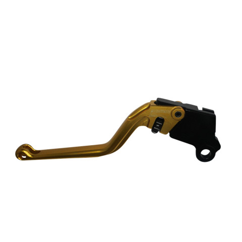 Clutch Lever ACCOSSATO ESD037 fixed CNC-worked aluminium, gold