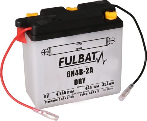 Konvencionalni akumulatori (incl.acid pack) FULBAT 6N4B-2A Acid pack included