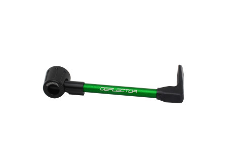 Lever guard ACCOSSATO DE001 with green hose and joint right, aluminium