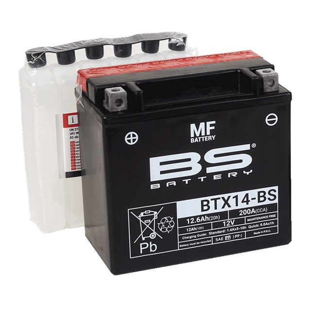 Akumulatori bez održavanja BS-BATTERY BTX14-BS (YTX14-BS)