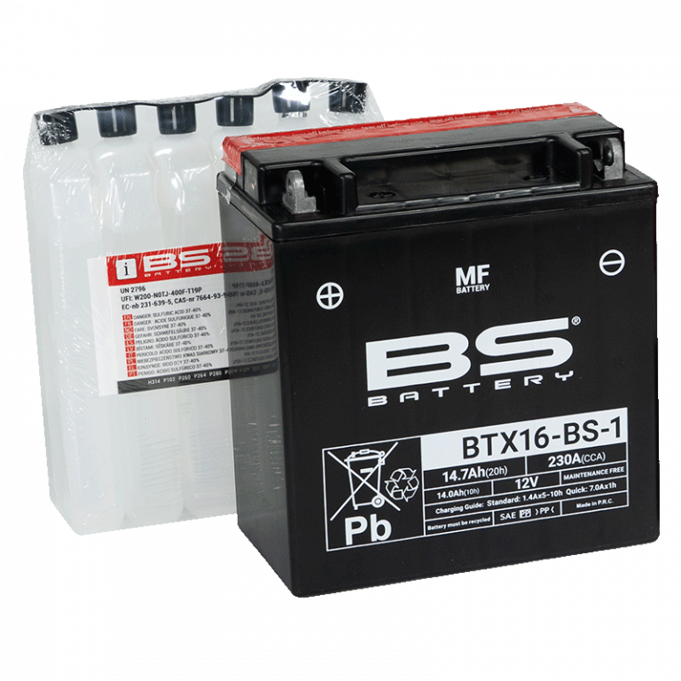 Akumulatori bez održavanja BS-BATTERY BTX16-BS-1 (YTX16-BS-1)
