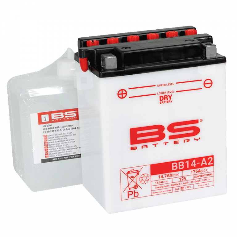 Konvencionalni akumulatori (incl.acid pack) BS-BATTERY BB14-A2 (YB14-A2) Acid pack included