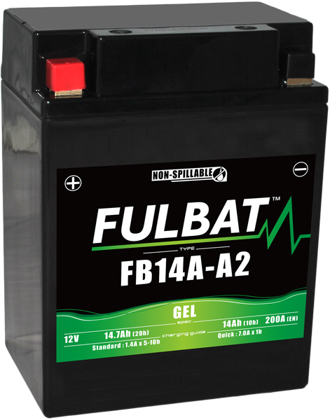 Gel battery FULBAT FB14A-A2  GEL