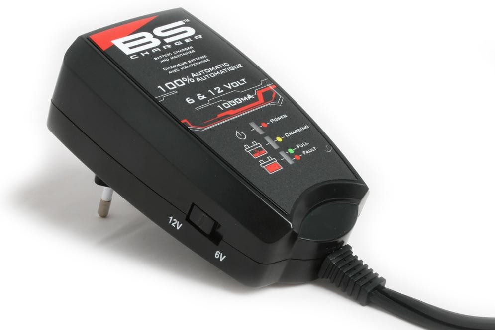 Punjač za akumulatore BS-BATTERY AUTOMATIC BS10 (suitable also for Lithium) 6/12V 1000mA