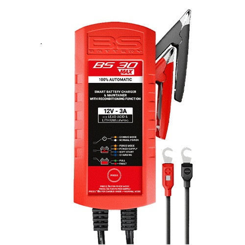 Punjač za akumulatore BS-BATTERY SMART BS30MAX (suitable also for Lithium) 12V 3A