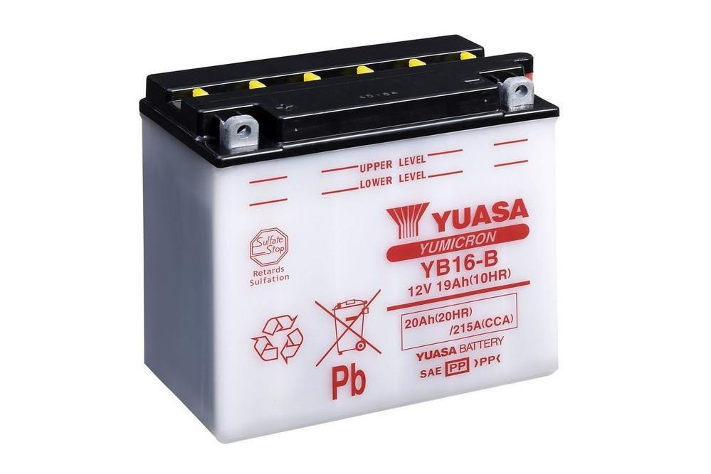 Yumicron battery NO ACID YUASA YB16-B