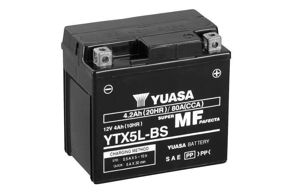 Tvorničko aktiviran akumulator YUASA YTX5L