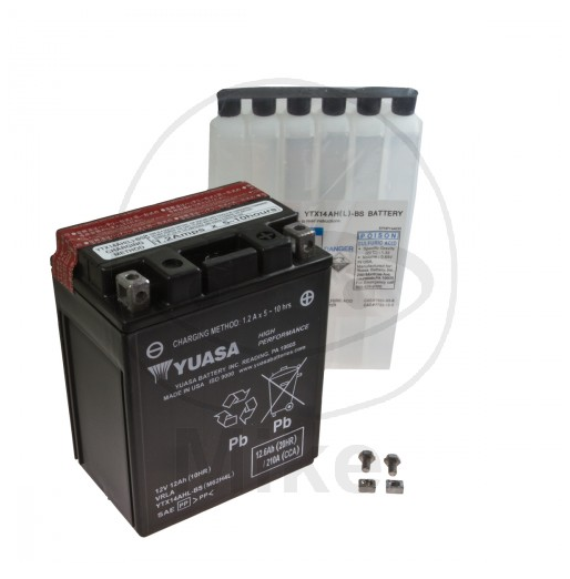 Battery YUASA YTX14AHL-BS