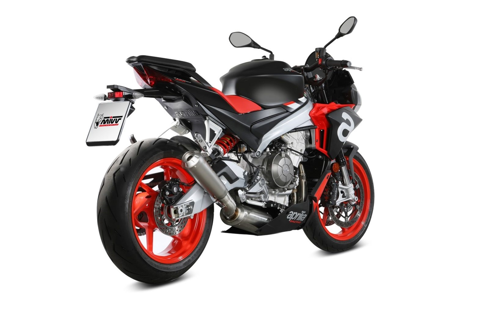 Cijeli ispušni sustav 2x1 MIVV X-M1 A.013.LC4T Titanium for APRILIA RS 660 (Factory) 2020-2024, APRILIA Tuono 660 (Factory) 2021-2024
