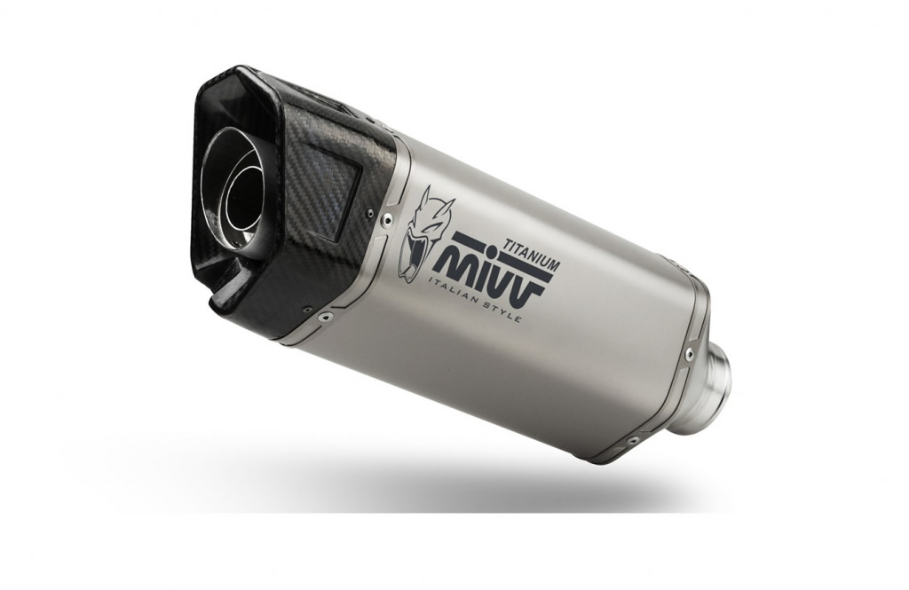 Cijeli ispušni sustav 2x1 MIVV SR-1 A.021.KR1T Titanium