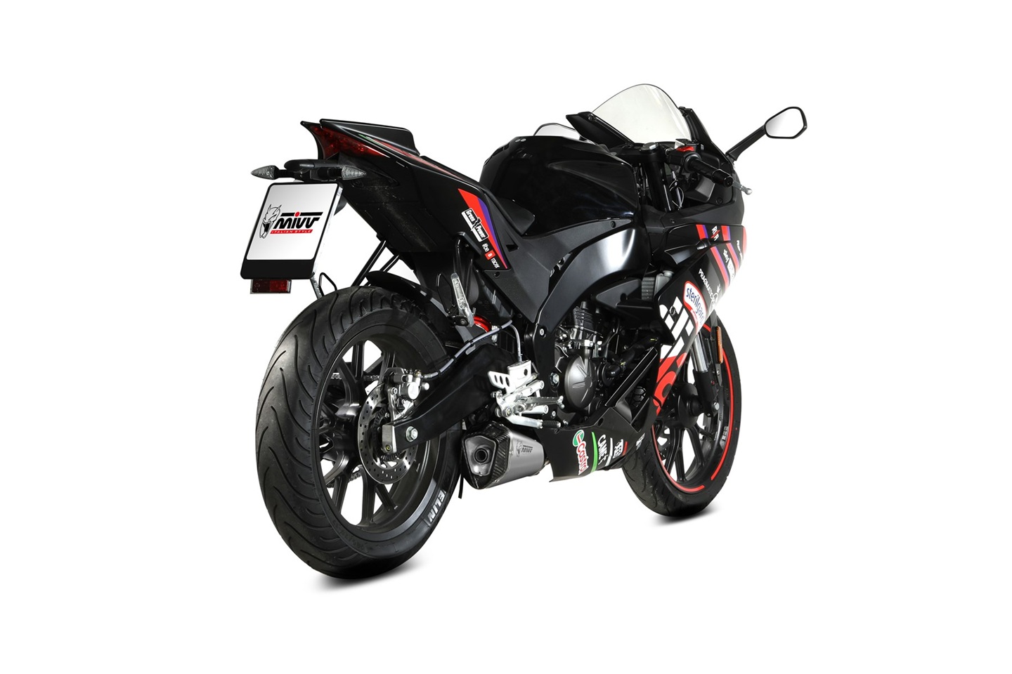 Cijeli ispušni sustav 2x1 MIVV DELTA RACE K.057.KDRX Stainless steel