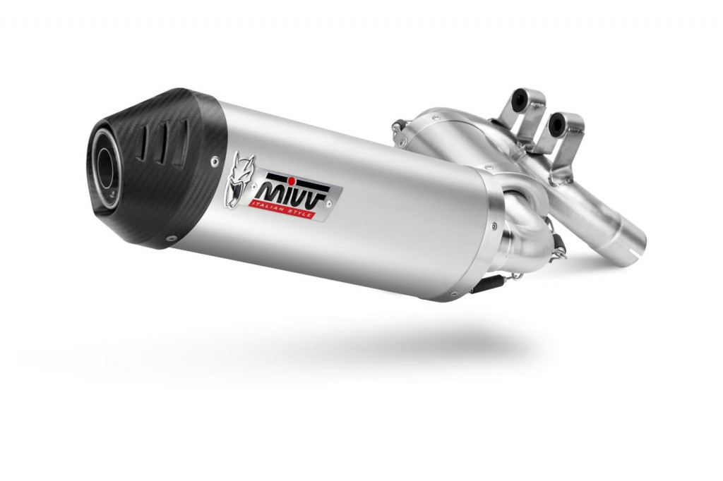 Silencer MIVV OVAL B.037.LNC Titanium / Carbon Cap for BMW F 900 XR 2020-2026