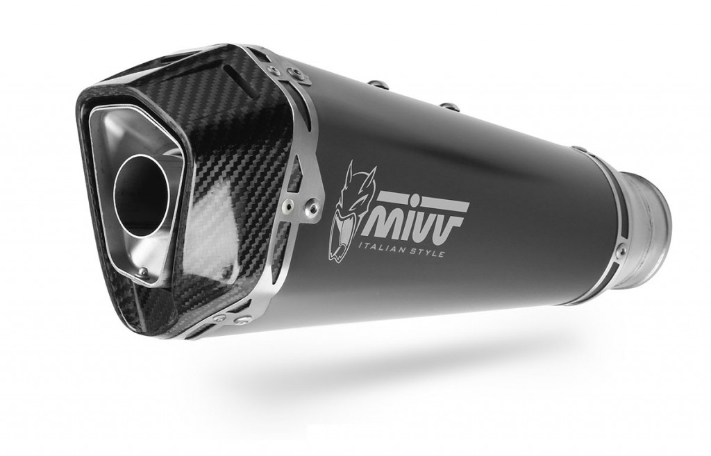 Silencer MIVV DELTA RACE B.038.LDRB Black Stainless Steel