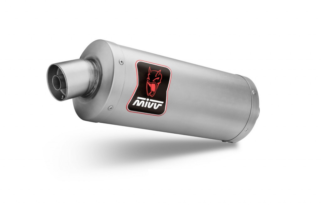 Silencer MIVV DAKAR D.053.LDKT Titanium for DUCATI Desert X 950 2022-2024