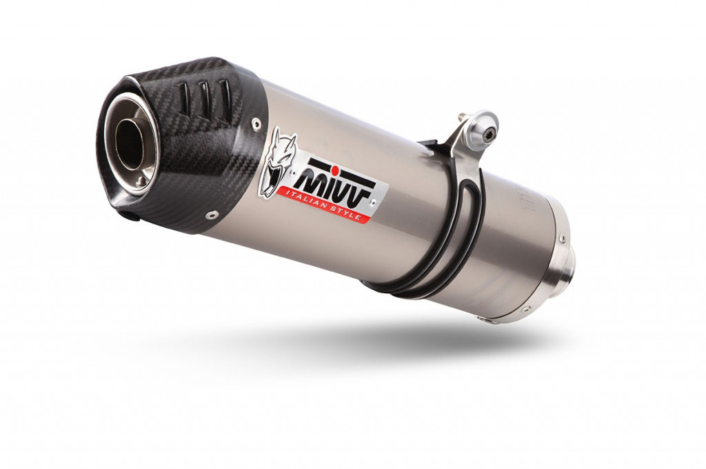 Silencer MIVV OVAL H.079.LNC Titanium / Carbon cap
