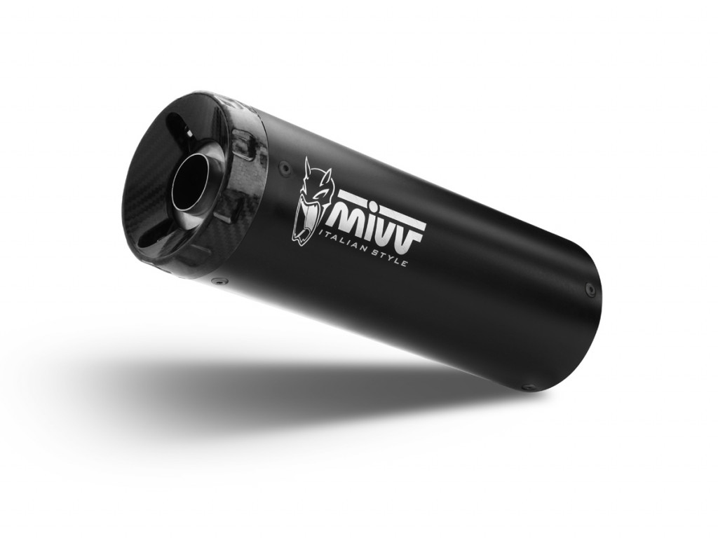 Silencer MIVV HR-1 H.091.LH1BC Black with carbon cap for HONDA CMX 500 Rebel 2022-2024