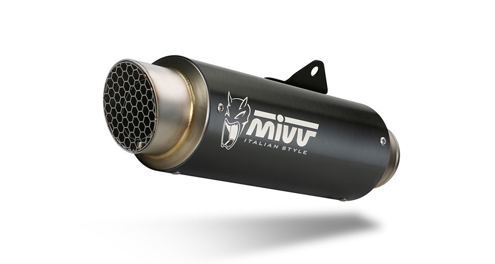 Cijeli ispušni sustav 4x2x1 MIVV GPpro H.096.LXBP Crni for HONDA CBR 650 R 2024-2026