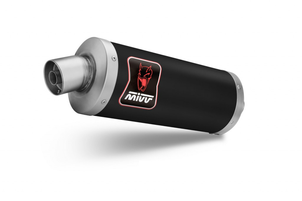 Silencer MIVV DAKAR HU.002.LEKB Crni